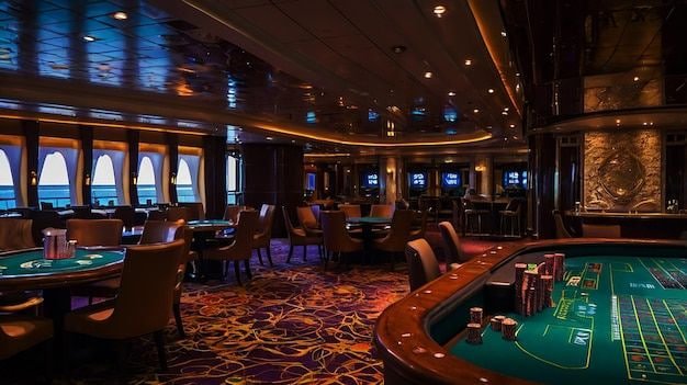 Dealer Evolution Gaming melayani pemain di meja roulette dengan standar broadcast internasional
